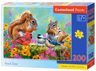 Obrázek z Puzzle 200 dílků veverky  